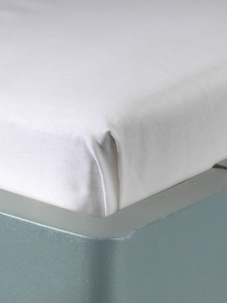 Flat sheet BOLETTE Single white - JYSK