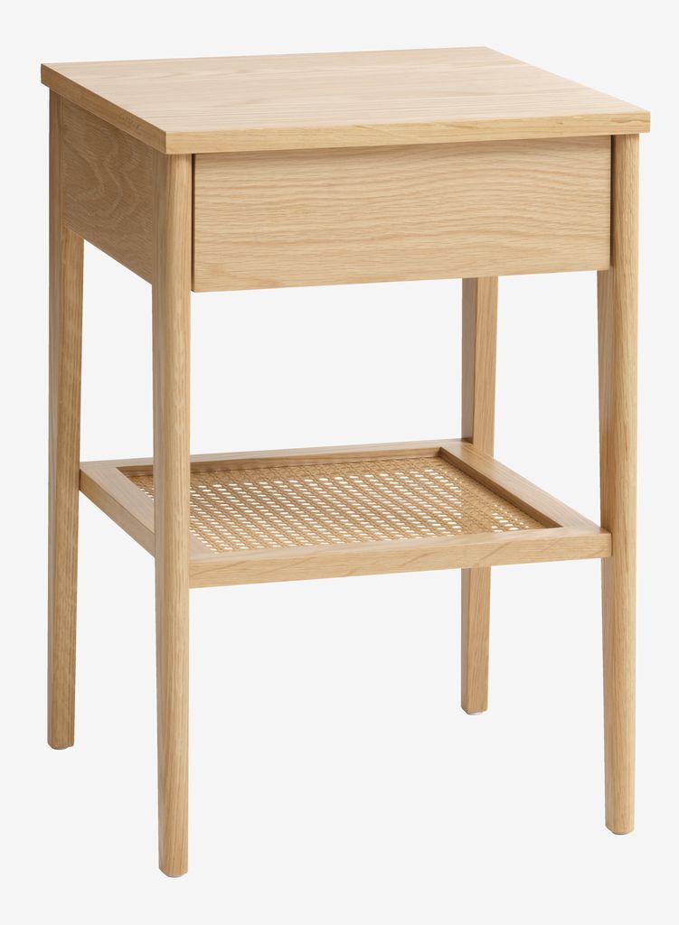 Bedside table FAVRSKOV 1 drawer oak - JYSK