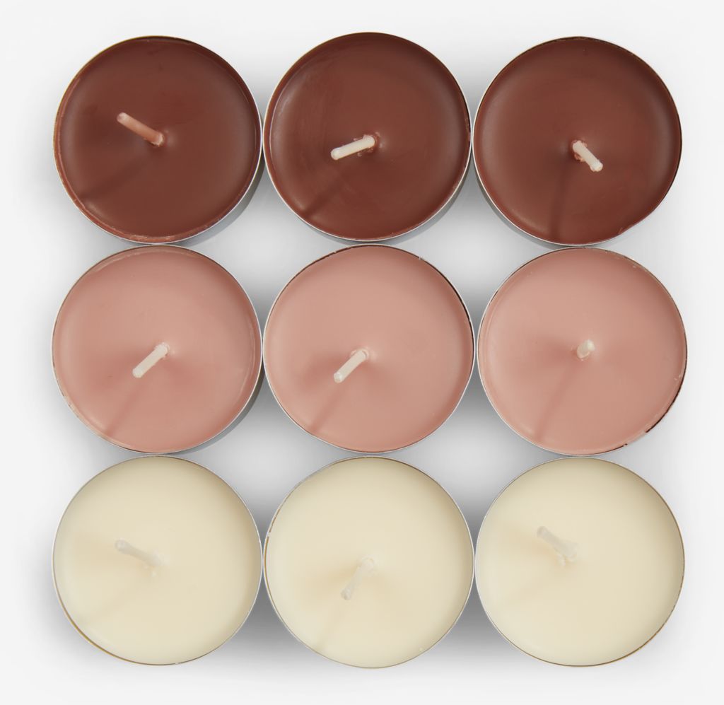 Tealights KENNI pack of 18 vanilla - JYSK