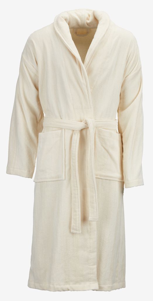 Bathrobe TIBRO S/M natural KRONBORG - JYSK