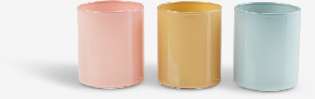 Tealight holder MATS D6xH7cm asstd - JYSK