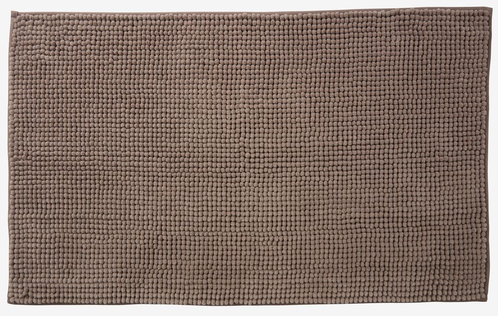 Bath mat FAGERSTA 50x80 dark sand - JYSK