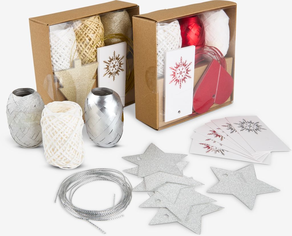 Gift BOX BOLTORN W12xL12xH4cm assorted - JYSK