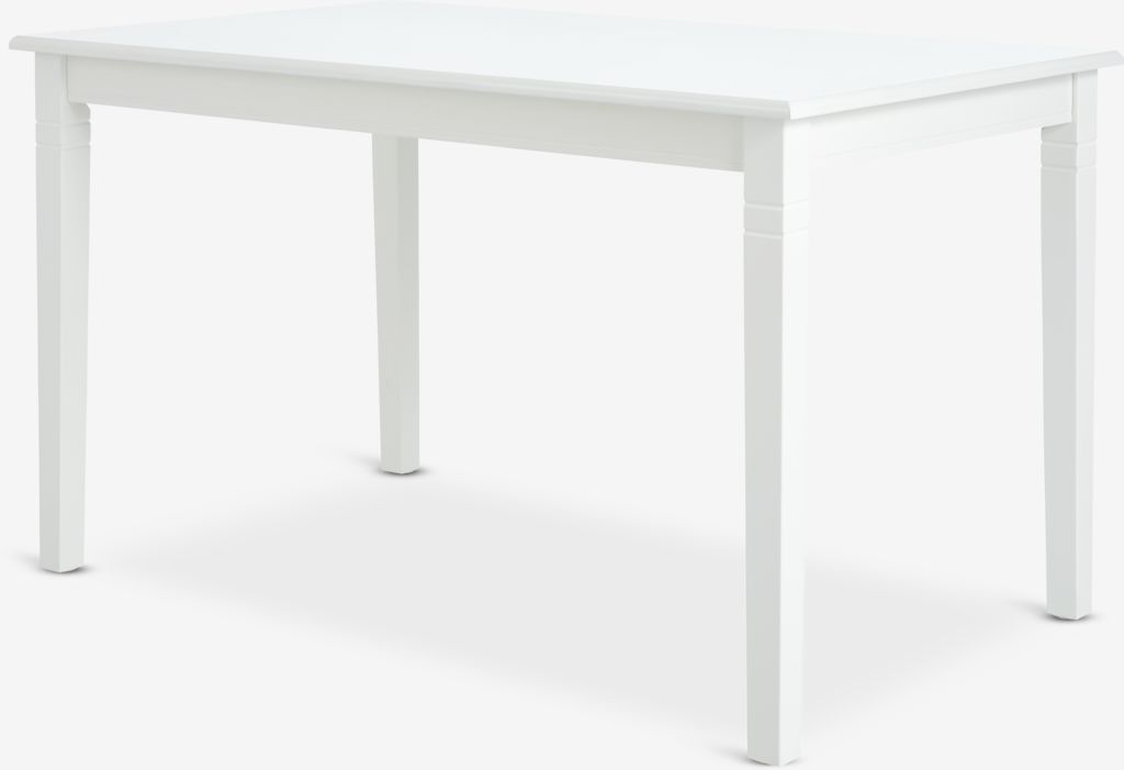 Dining table KIRKEBY 80x130/220 white - JYSK