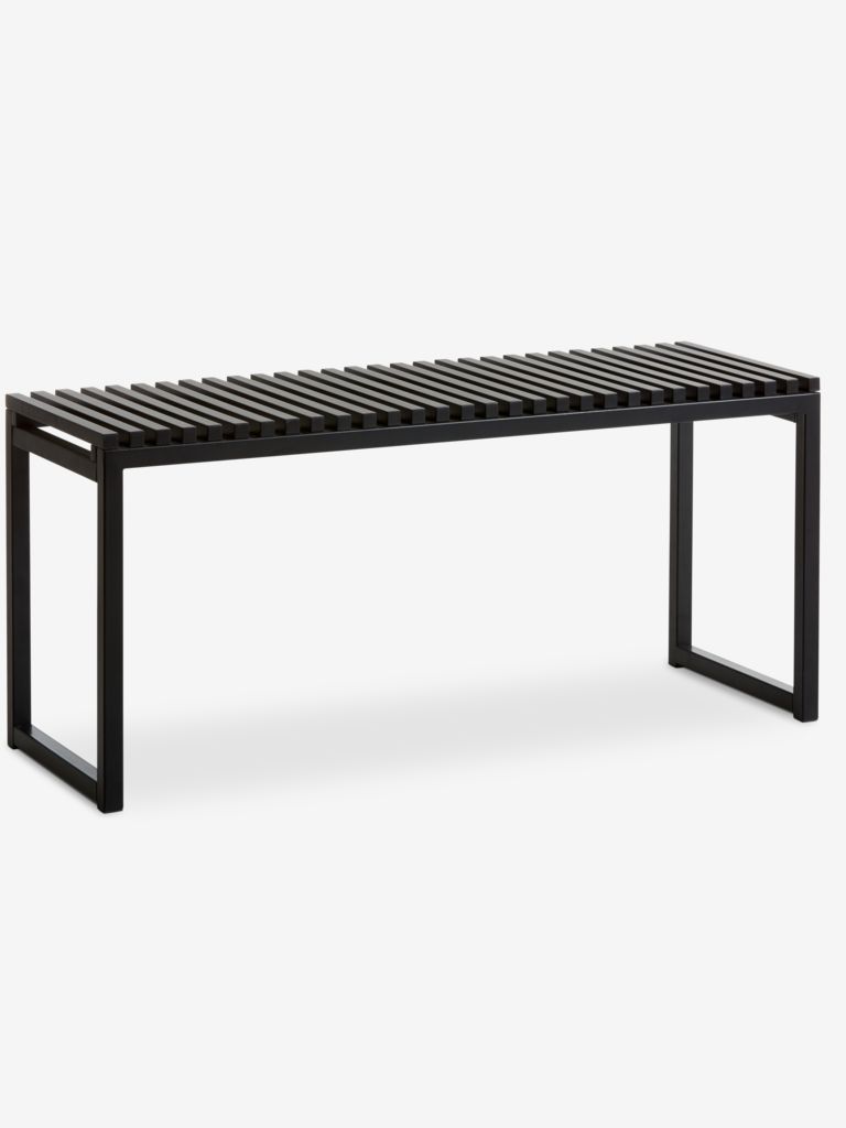 Bench VIRUM black - JYSK