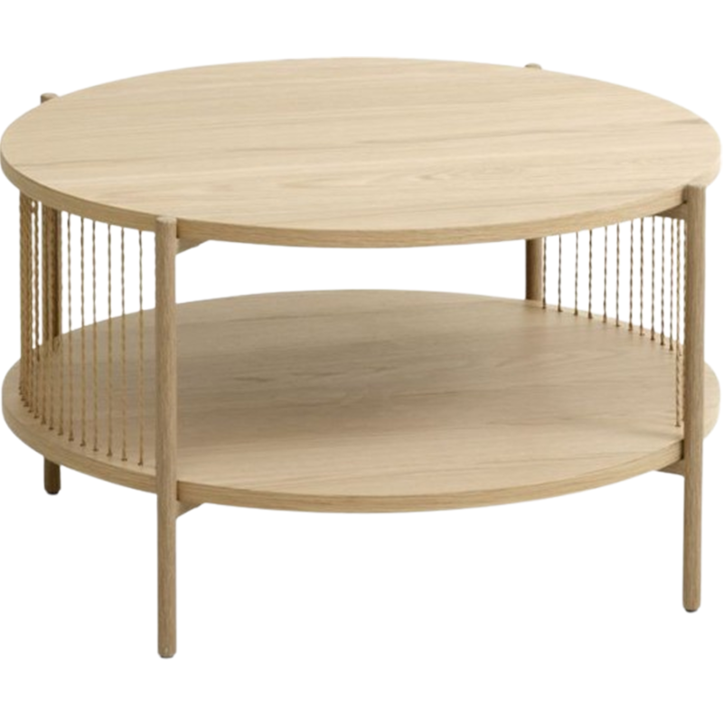 Coffee table SNESLEV D70 oak colour - JYSK