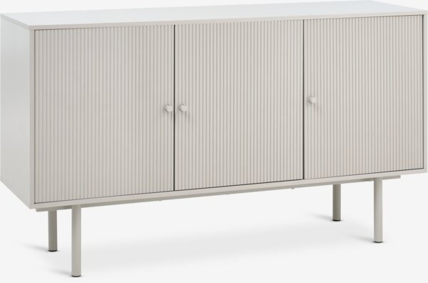 OVTRUP Sideboard OVTRUP 3 doors beige - JYSK