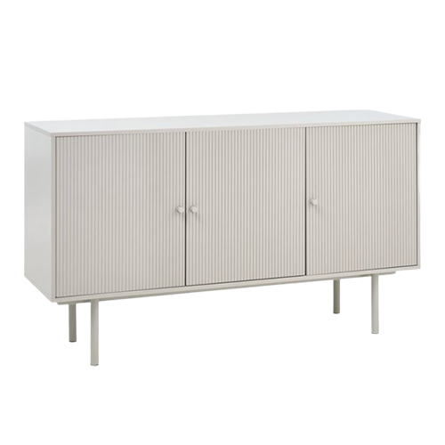 OVTRUP Sideboard OVTRUP 3 doors beige - JYSK